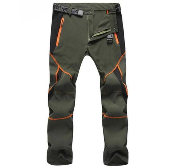 

outdoor sports hiking pant men women summer quickdrying breathable trousers camping hiking pants cargo pants couple trouser1587378, Black;green