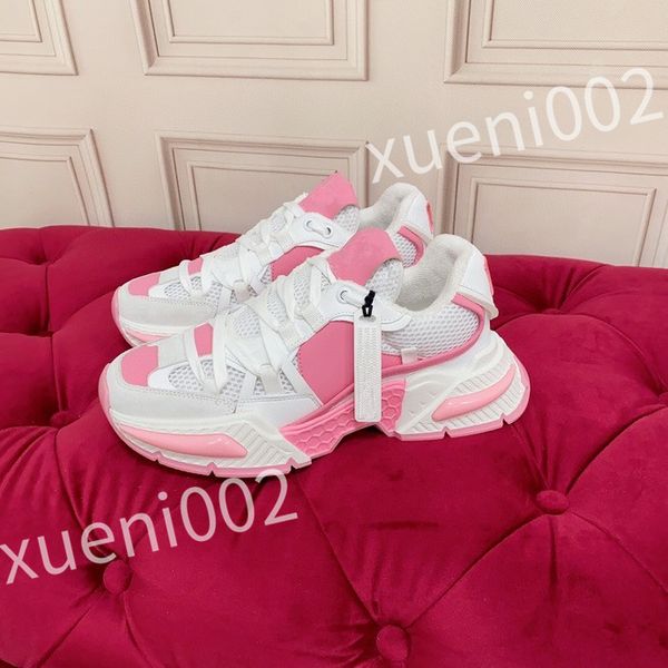 

2023 new designers shoes sneaker women men calfskin reflective leather fashion sneakers trainers size 35-41 fd221102, Black