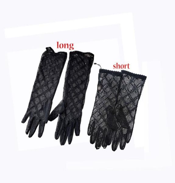 

women long lace bride bridal wedding gloves crystals wedding accessories five fingerless wrist leng no box8003733, Blue;gray