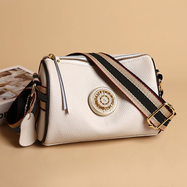 

evening bags women genuine leather handbags designer rotating metal lock ladies shoulder bags fashion luxury brand female messenger bag 2309