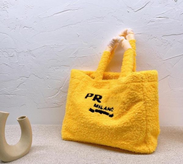 

autumn and winte portable tote bag oneshoulder diagonal shopping bag large capacity beach bags3598337