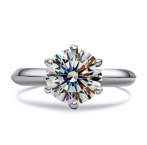 

vecalon fashion jewelry women ring round cut 15ct diamond cz 925 sterling silver female engagement wedding band ring4919718, Slivery;golden