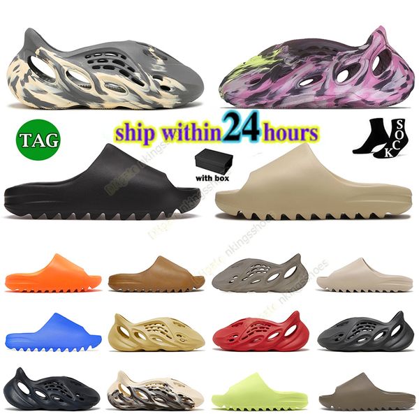 

designer eva slipppers for mens womens black desert sand bone grey summer beach sandals comfortable runners sides ing
