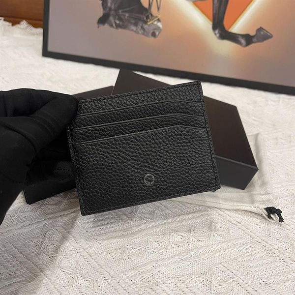 

classic mens european designer card holder popular leather wallet womens change pocket thin business card box275x, Brown;gray