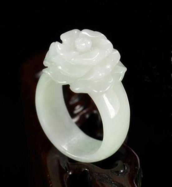 

natural jade jewelry lovers ring boutique rose jade ring jade jewelry 9193459, Silver