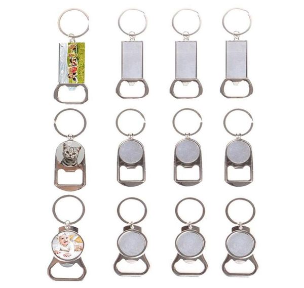 

keychains 12pc sublimation blank keychain diy heat transfer board key rings7327847, Silver
