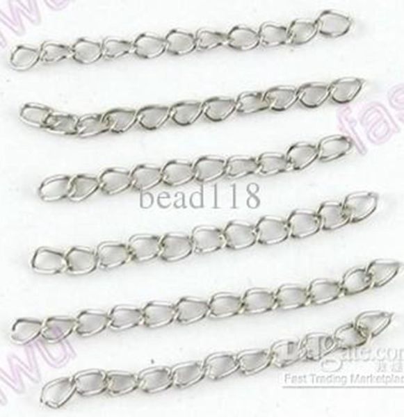 

1000 pcs 17quot tibetan silver useful metal extend chainstail diy jewelry8544042