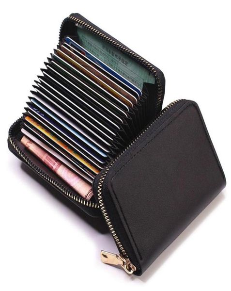 

card holders business holder wallet womenmen gray bankid 20 bits pu leather protects case coin purse7717485, Brown;gray