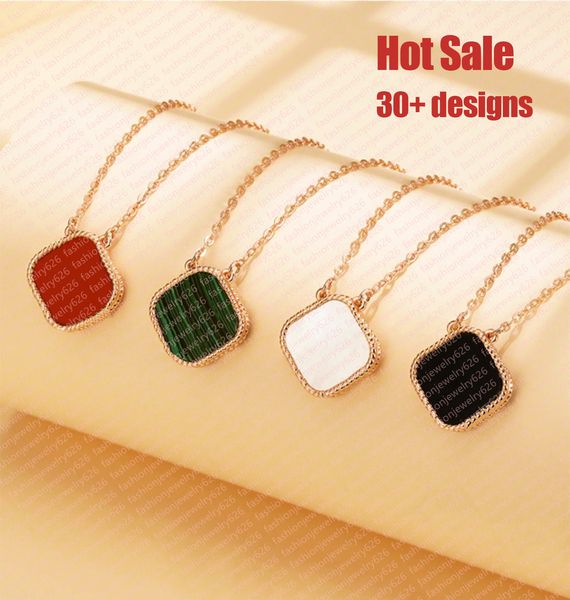 

designer pendant necklaces for women classic 4/four leaf clover necklace highly quality 18k plated chains designer jewelry valentine's, Silver