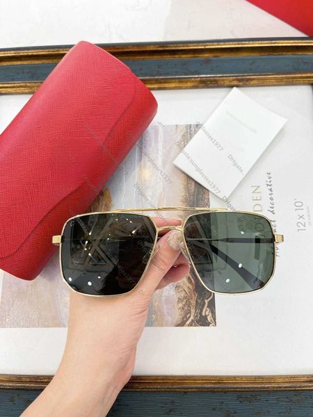 

Fashion Designer Cool sunglasses P family style frameless with a sense of technology trendy street photos celebrity internet celebrities and the same model SPR555