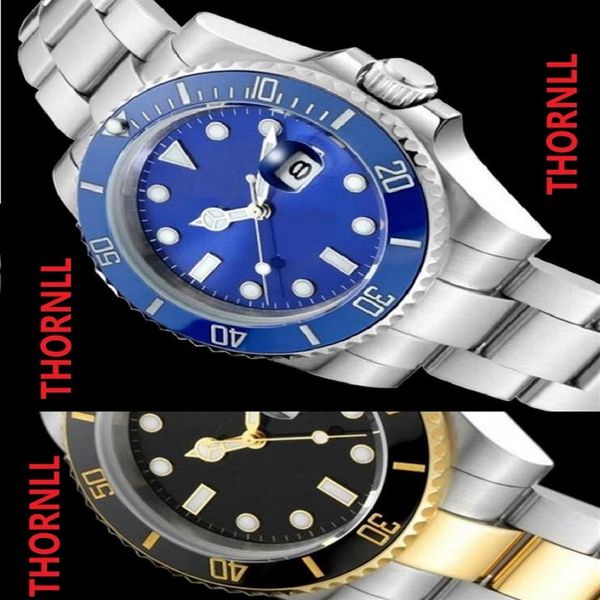 

submarine mechanical mens watches 40mm 904l stainless steel strap sapphire mirror waterproof wristwatch300u, Slivery;brown