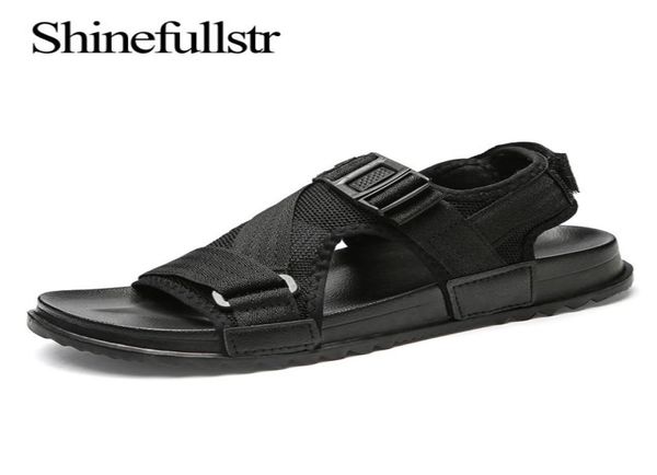 

plus size sandals men 2019 summer light sandalias shoes hombre casual flat sandles mens open toe for black gray sandal 48 49 mx2008029738