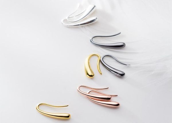 

fashionable chandelier 925 sterling silver dangle stud earring fashion stick women black gold lucky girl earrings design gift for 6369907, Golden;silver