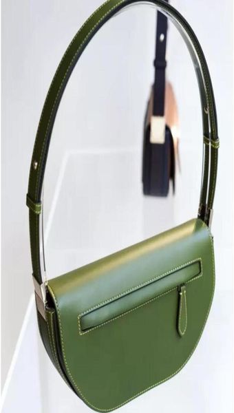 

olympia handbags mens womens bags for women handbag 2021 latest shoulder bag semicircle shape wide strap9135556