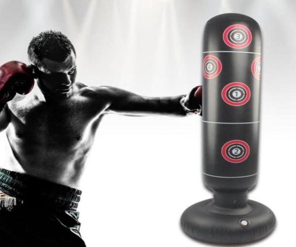 

15m inflatable stress punching tower bag boxing standing water base training pressure relief bounce back sandbag96642218040177