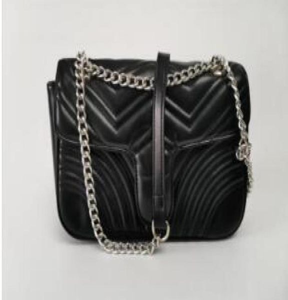

2022 silver chain selling marmont messenger bag 446744 handbag pu leather handbag leather women039s silver cha7148091