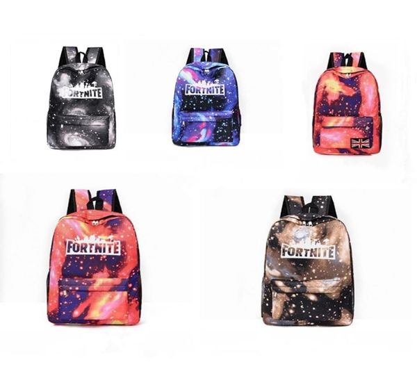 

2020fortress backpack school bag for boys and girls game schoolbags teenagers printing school canvas outdoors bagpack satchel dhl 2808280