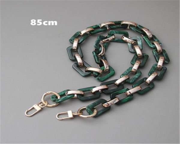 

strap vintage shoulder bag clutch chain detachable belts women purse chain for plastic bag accessories5664973, Black