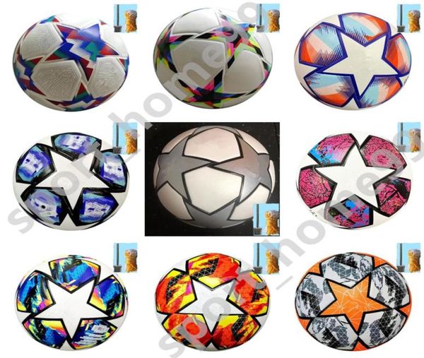 

new 21 22 23 european size 5 soccer ball 2021 2022 2023 final kyiv pu granules slip-resistant football balls3649584