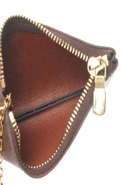 

mini perfect bag new arrival great quality whole key pouch coin bag genuine leather wallets leathet grid m62650 women dring k6518393, Red;blue