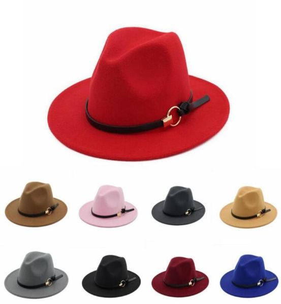 

men039s fedora hat for gentleman woolen wide brim jazz church cap band wide flat brim jazz hats stylish trilby panama caps a0032027061, Blue;gray