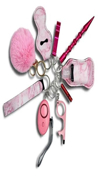 

diving material jewelry portable self defense wolf proof key chain imitation rabbit wool ball pendant9587145, Slivery;golden