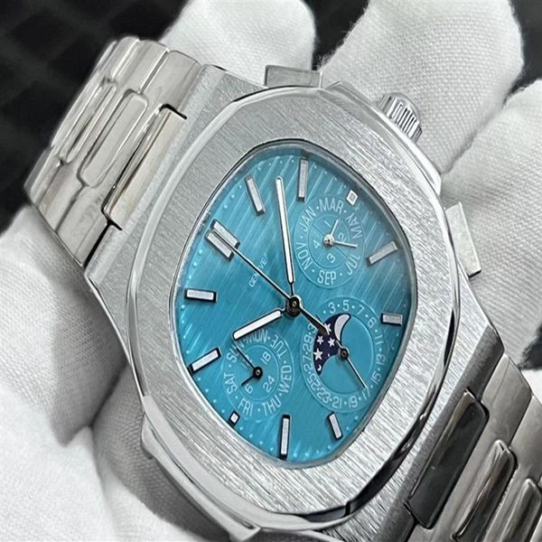 

wristwatches for men 2022 new mens watches six stitches all dial work quartz watch luxury brand chronograph clock steel belt m277k, Slivery;brown