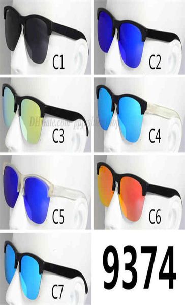 

9374 cycling tr90 frame glasses bicycle polarized sunglasses windproof myopia sports sun glasses frogsking lite7555638, White;black
