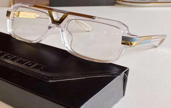

664 eyeglasses frame for men clear lens fashion square sunglasses glasses sun shades wth box3580354, White;black
