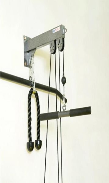

accessories fitness diy pulley cable machine attachment system arm biceps triceps hand strength trainning home gym workout equipme6576694