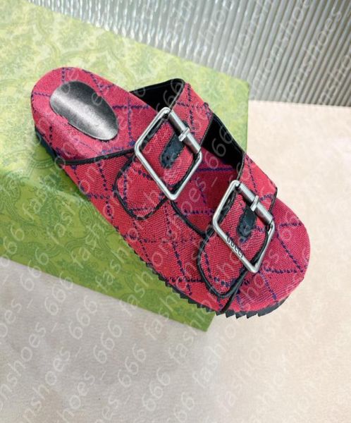 

2022 sandals women slipper men slides waterfront brown leather sandal womens casual slides mens shoes 3544 slippers8836391, Black