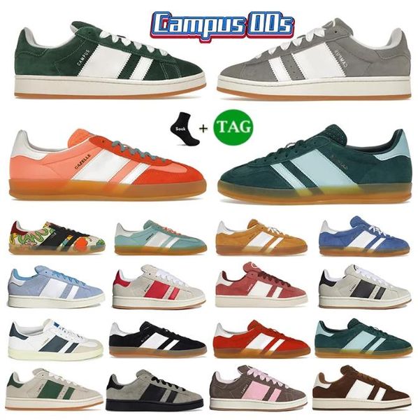 

gazelle indoor suede low leather casual shoes og cloud vegan white black blue fusion gum bold orange 85 magic lilac mens designer sneakers w