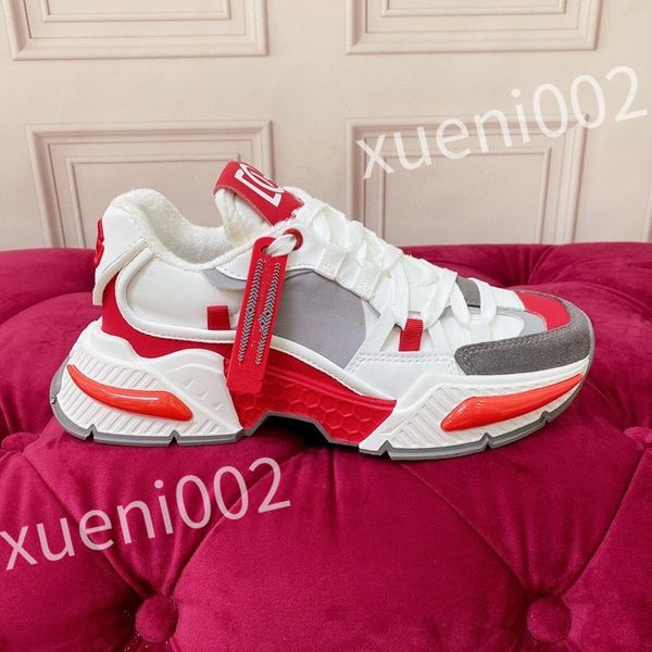 

luxury designer shoes laceup women sneaker travel leather fashion lady flat running trainers letters woman shoe platform men shoe fd221008, Black