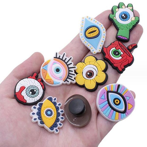 

colorfuls cartoon shoe part accessories fashion shoecharms buckle garden shoe charms clog decoration flowers gift, White;pink