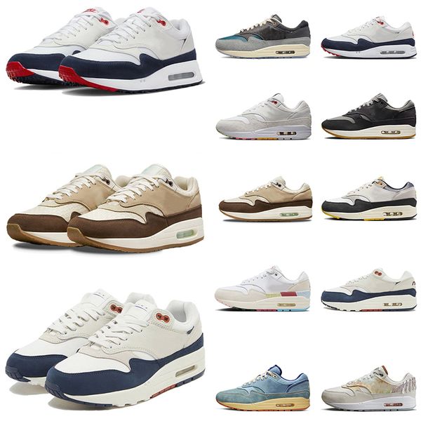 

women mens athletic sports running shoes max 1 puerto rico blue orange frost metal charms all petals united navy red tennis trainers patta w