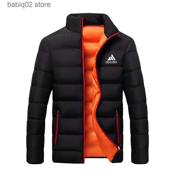 

men's jackets men's windbreaker men's coat and jacket winter boys 2023 new men's warm stand collar slim winter zipper co, Black;brown