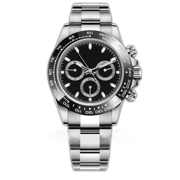 

men watch automatic mechanical sapphire glass series wristwatches 2813 movement m116519 women black dial steel strap mens watc249y, Slivery;brown