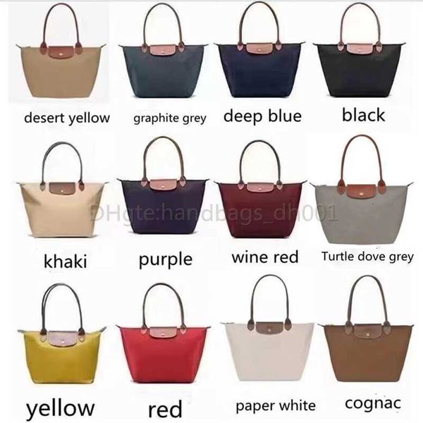 

tote bags handbags large capacity fashion embroidery horse waterproof nylon wholesale 70th anniversary woman designer black bag purse, Red;black