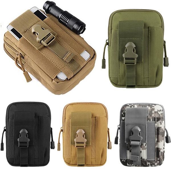 

outdoor activities utility gadget belt waist bag tactical molle pouch for hunting camping travel235q