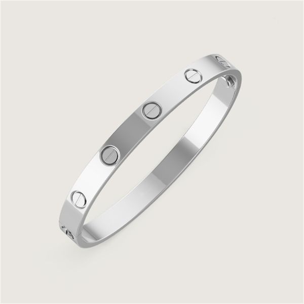 

men bracelet designer bracelet women clover bracelet stainless steel silver-plated metal 4mm or 6mm two bracelets screwdriver with carabiner, Black