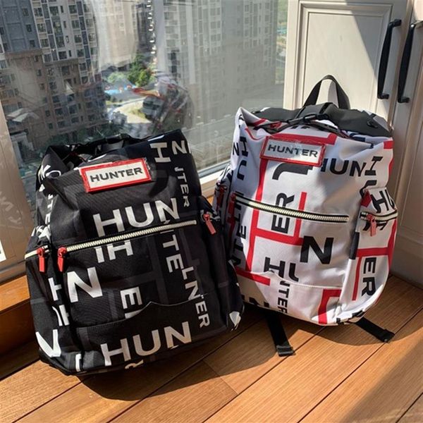 

2021 sell hunter backpack british fashion brand net red leisure schoolbag men's and women's fashion light large back2729315f