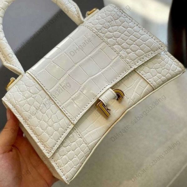 

high-end new hourglass bag designer handbags tote fashion leather handbag one shoulder crossbody crocodile versatile women's messenger