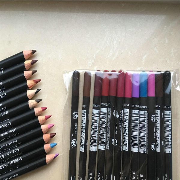 

60pcs set liquid eyeliner 12 diff color & black eyeliner makeup206k