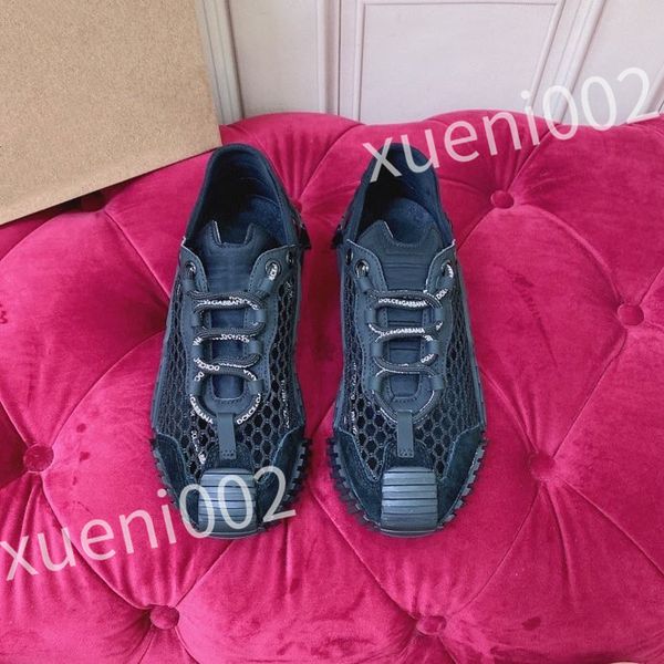 

new luxury designer daddy shoes spring sports women's shoes color casual breathable fashion running shoes black and white rubber shoes