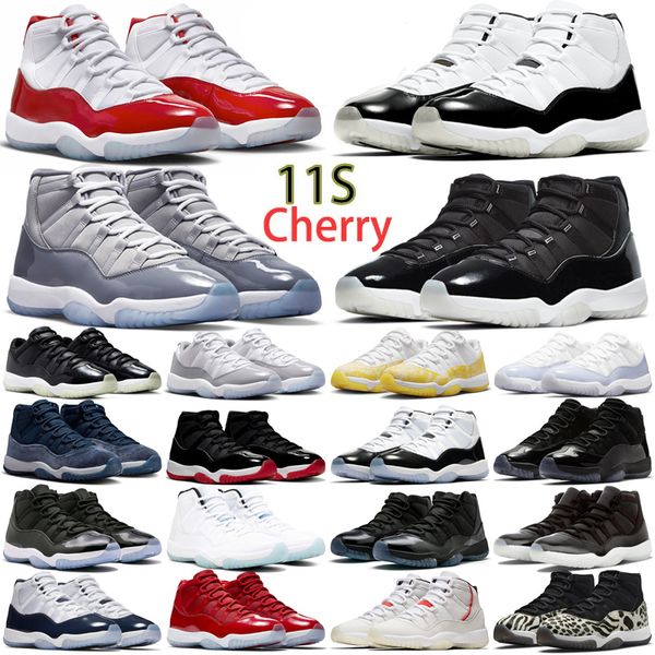 

with 11s jumpman 11 basketball shoes men women cherry cool cement grey dmp jubilee 25th anniversary bred concord low 72-10 mens trainers out, White;red