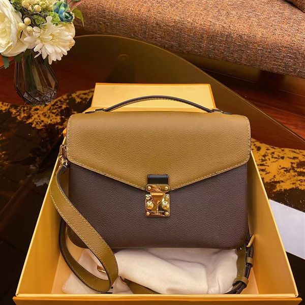 

designer messenger bag luxury crossbody bag 10a mirror quality genuine leather shoulder bag with box l002220z