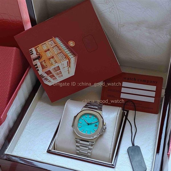 

super factory u1f watch 170th anniversary cal 324 automatic movement 40mm watch classic blue dial watches transparent back diving 267q, Slivery;black