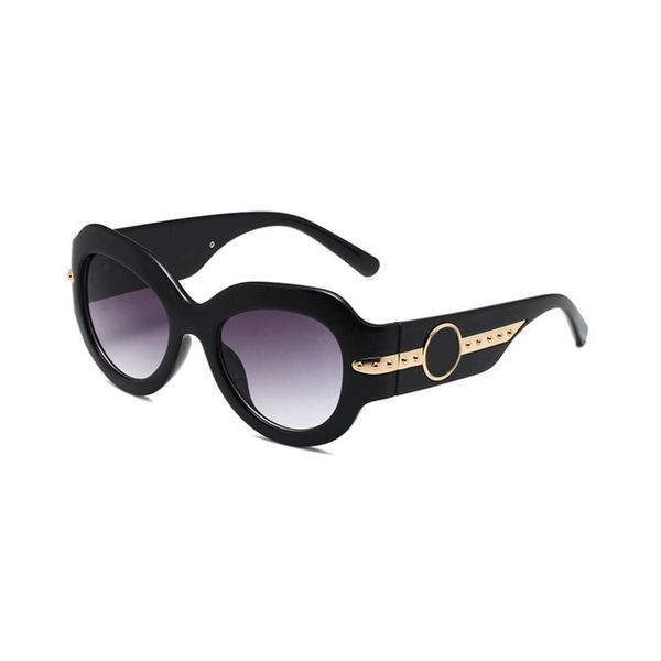

sunglasses designer fashion luxury original classic new large frame personalized fashion versatile, White;black
