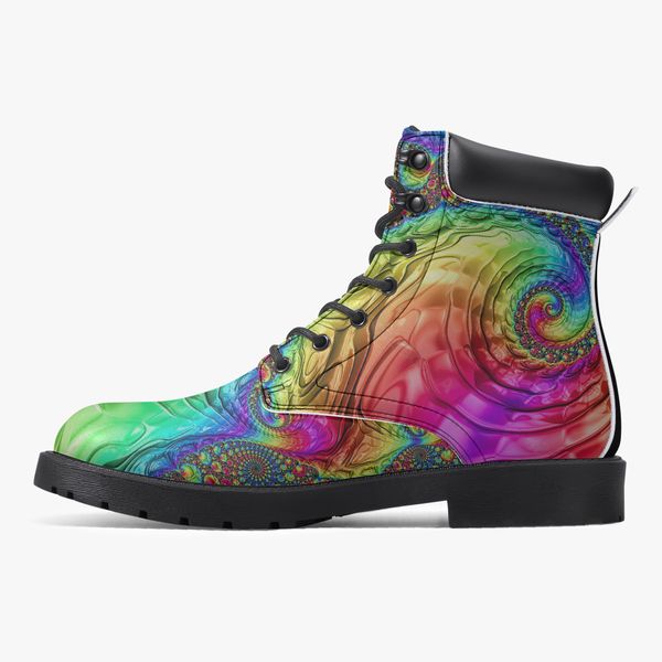 

diy classic martin boots customized pattern fashion versatile elevated casual boots 36-48 25172