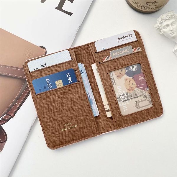 

designer old flower checkered card holder man business famous men women luxury short wallet pu credit mini small wallets pocket pu188u, Brown;gray